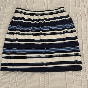 Nautical Stripe Skirt size Medium